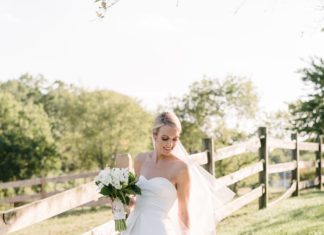 Beautiful Brand Wedding Dresses : Strapless wedding dress: Classic Coastal Wedding in New Jersey…