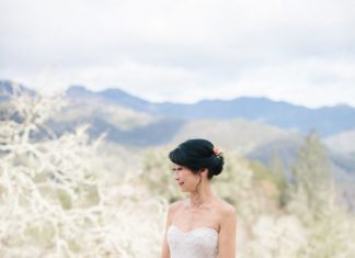 Beautiful Brand Wedding Dresses : Strapless wedding dress: florist: Charlotte & Daughters – www.stylemepretty… P…