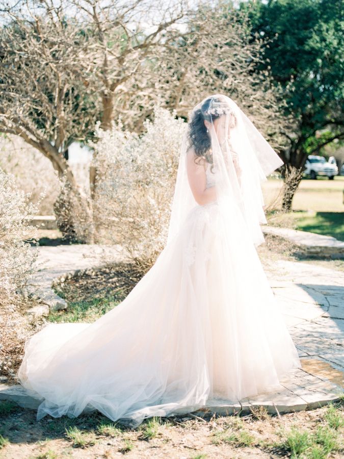 Stunning Monique Lhuillier wedding dress: www.stylemepretty... Photography: Fora...