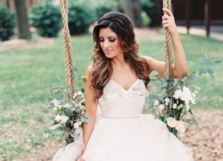 Beautiful Brand Wedding Dresses : Wedding Dress: JLM Couture, Inc – www.stylemepretty… Photography: Lauren Peele…