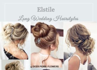 Best Hair Style For Bride : Elstile Wedding Hairstyles & Updos for Long Hair / www.deerpearlflow……