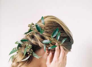 Best Hair Style For Bride : Natural and Organic wedding hairstyle via Megan Robinson Photography / www.deerp…