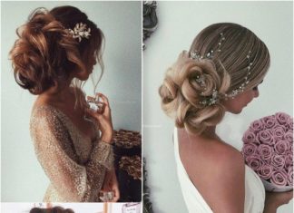 Best Hair Style For Bride : Ulyana Aster Long Wedding Hairstyles Inspiration – www.ulyanaaster.com | Deer Pe…