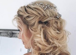 Best Hair Style For Bride : Ulyana Aster Long Wedding Hairstyles & Updos 12 | Deer Pearl Flowers…