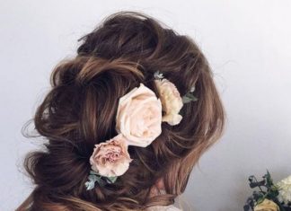 Best Hair Style For Bride : Ulyana Aster Long Wedding Hairstyles & Updos 13 | Deer Pearl Flowers…