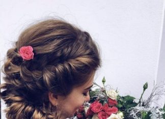 Best Hair Style For Bride : Ulyana Aster Long Wedding Hairstyles & Updos 14 | Deer Pearl Flowers…