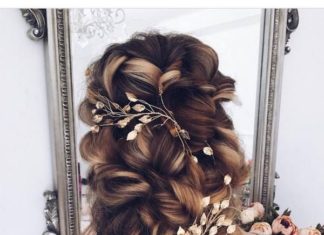 Best Hair Style For Bride : Ulyana Aster Long Wedding Hairstyles & Updos 3 | Deer Pearl Flowers…