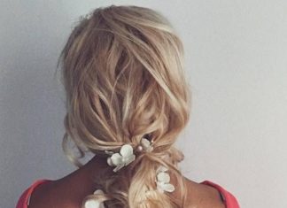 Best Hair Style For Bride : Ulyana Aster Long Wedding Hairstyles & Updos 5 | Deer Pearl Flowers…