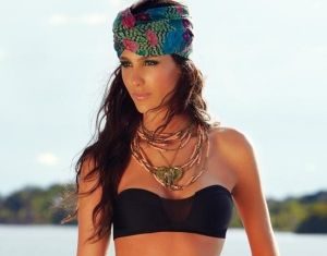 Bikinis Swimwear One pieces & Cover Ups : Assymetrical high waist bikini bottom…