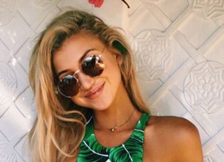 Bikinis Swimwear One pieces & Cover Ups : Cupshe Tropical Trip Leaves Printing Bikini Set