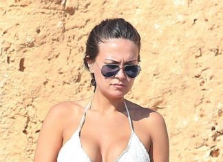 Bikinis Swimwear One pieces & Cover Ups : Gareth Bale relaxes after Euro 2016 with sun-soaked family holiday