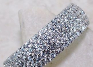 Diamond Rings : 1CT White Sapphire 925 Solid Genuine Sterling Silver Ring Sz 6 #Ringlovers #Ring…