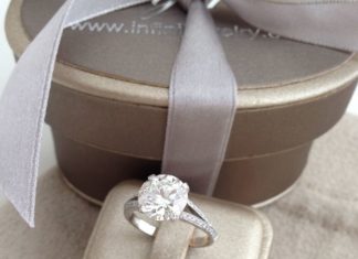 Diamond Rings : 2 carats diamond solitaire engagement ring. 100% perfection…