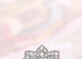 Diamond Rings : A true show-stopper, our Lily engagement ring has an ornate diamond-encrusted fl…