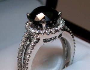Diamond Rings : Black diamond wedding ring…