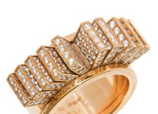 Diamond Rings : Cartier Diamond Fan Ring | From a unique collection of vintage cocktail rings at…