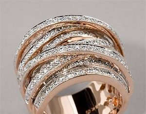 Diamond Rings : Criss-cross ring…