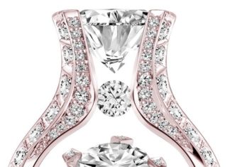 Diamond Rings : {Daily Jewel} Claude Thibaudeau Ring 107 Diamonds set into a gorgeous backdrop o…
