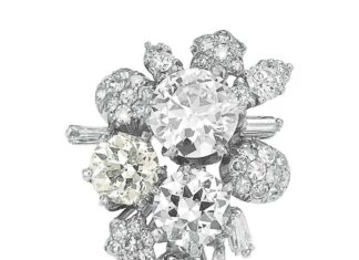 Diamond Rings : Diamond cluster ring. Wow….