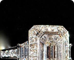 Diamond Rings : Diamond Ring 18K White Gold…