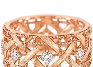 Diamond Rings : Dior rose gold & diamonds…