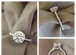 Diamond Rings : Engagement Ring for Round Diamond…