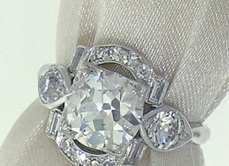 Diamond Rings : Estate diamond ring…