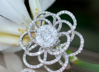 Diamond Rings : Fabulous Diamond Ring, 2.92 ct. G-SI/VS WG18K – Visit: schmucktraeume.com Mail: …