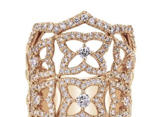 Diamond Rings : Fine jewelry / karen cox. An 18k Rose Gold Allure Ring from the Amavida Fashion …