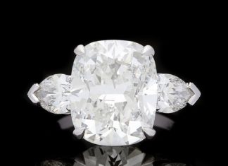 Diamond Rings : GRAFF 7.14-ct GIA Cushion Cut Diamond Ring, Price Upon Request – Jewelry from 66mint.com