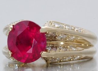 Diamond Rings : Jose Hess Ruby Ring…