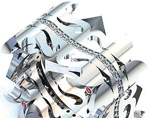 Diamond Rings : LUZ ALONE RING IN PLATINUM…