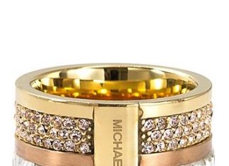 Diamond Rings : Michael Kors Barrel Ring…