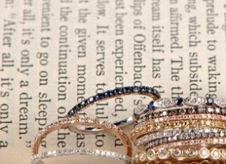 Diamond Rings : Micropave diamond Ring, Stacking Ring, Engagement Diamond Ring, Wedding Band, Et…