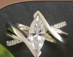 Diamond Rings : My Custom Jewelry Design at Green Lake Jewelry Works…