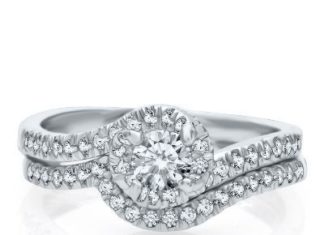 Diamond Rings : My Diamond Story 3/4 ct. tw. Diamond Engagement Ring Set in 14K Gold, available …