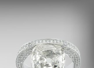 Diamond Rings : Paolo Costagli Cushion Cut Diamond Ring, Price Upon Request; paolocostagli.com -…