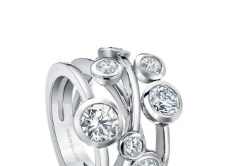Diamond Rings : Raindance Anniversary Medium Diamond Ring – Boodles