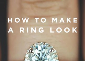 Diamond Rings : rubies.work/… Tips on How to Make Your Engagement Ring Look Bigger…