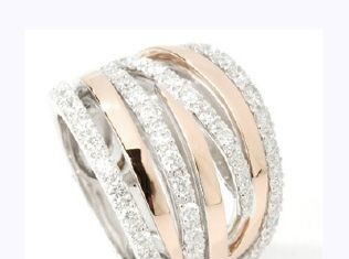 Diamond Rings : Sonia B. Designs – 14KT CONTEMPORARY DIAMOND RING