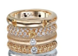 Diamond Rings : Stacking ring sets by Adolfo Courrier…
