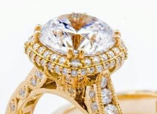 Diamond Rings : Tacori gold engagement rings…