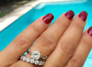 Diamond Rings : @the_diamonds_girl Engagement Ring – An Expose – round cut diamond engagement ri…