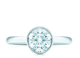 Diamond Rings : Tiffany & Co. – Tiffany Bezet™ Round