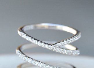 Diamond Rings : Wish this was platinum and diamonds… Love this!…
