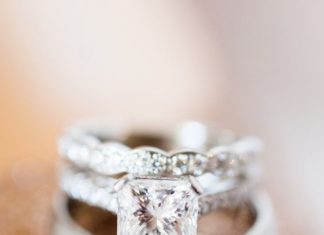Engagement Rings & Wedding Rings : Charming California Wedding Sparkles With Love – MODwedding