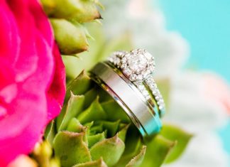 Engagement Rings & Wedding Rings : Colorful Rustic Handmade Wedding | Glamour & Grace