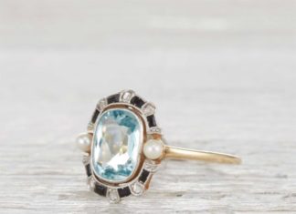 Engagement Rings & Wedding Rings : Edwardian Engagement Ring Stunner – Mon Cheri Bridals