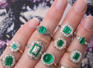Engagement Rings & Wedding Rings : Emerald Engagement Rings for May – Mon Cheri Bridals
