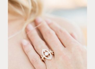 Engagement Rings & Wedding Rings : Lovely Vintage-Inspired Rose Gold “Moulin Rouge” Engagement Ring – Mon Cheri Bridals